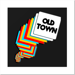 Chicago Old Town - Snapchat Geofilter Posters and Art